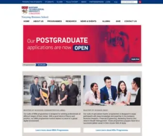 Applynbs.com(NBS Graduate Studies) Screenshot
