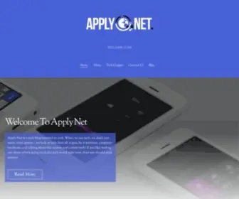 Applynet.net(Tech Frontiers and Financial Futures) Screenshot