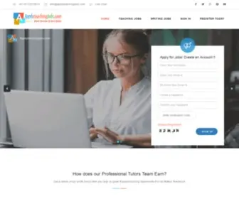 Applyteachingjobs.com(Tutor Jobs) Screenshot
