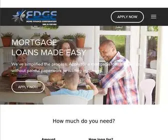 Applywithricky.com(Edge Home Finance) Screenshot