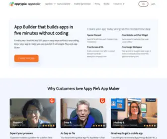 Appmakr.com(App Builder) Screenshot