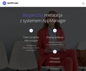Appmanager.pl(System rekrutacyjny ATS) Screenshot