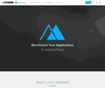 Appmarq.com(Benchmark Your Applications To Industry Peers) Screenshot