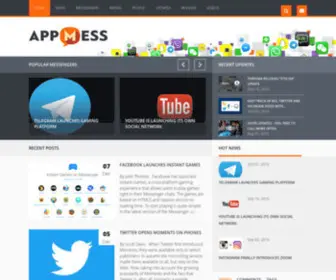 Appmess.com(All about messaging apps) Screenshot