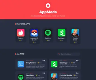 Appmods.us(AppMoDs) Screenshot