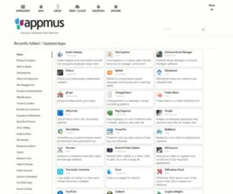 Appmus.com(Software Discovery Platform) Screenshot