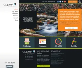 Appnet.com(Appnet is a Web Design Company with 24 Year Track Record) Screenshot