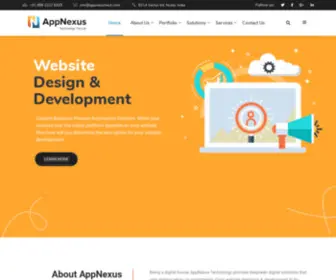 Appnexustech.com(Website Development) Screenshot