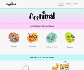 Appnimal.es(Comida, juguetes y mucho más) Screenshot