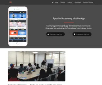 Appnimiacademy.com(appnimiacademy) Screenshot