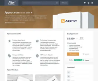 Appnor.com(A short and mobile name) Screenshot