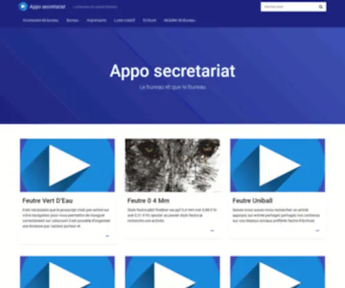 Appo-Secretariat.org(Appo secretariat) Screenshot
