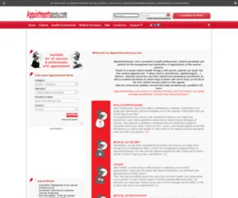 Appointmentseasy.com(Home Free healthcare appointments) Screenshot