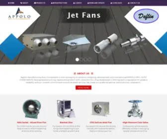 Appolo.in(Appolo Manufacturing Auto Components) Screenshot