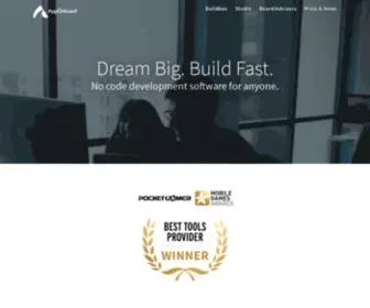 Apponboard.com(No-Code mobile development software for everyone) Screenshot