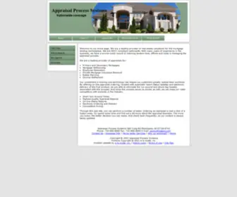 Appraisalprocess.org(Real Estate Appraisal) Screenshot