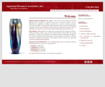 Appraisalresources.com(Appraisal Resource Associates) Screenshot