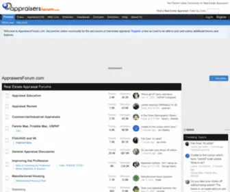 Appraisersforum.com(Appraisersforum) Screenshot