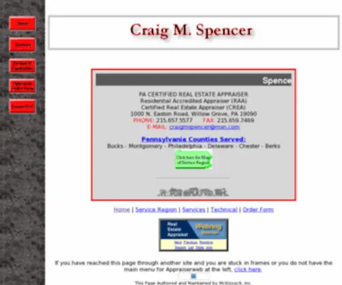 Appraiserweb.com(Craig M) Screenshot