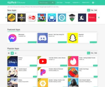 Apprank.info(Find Popular iPhone Apps in the worldwide) Screenshot