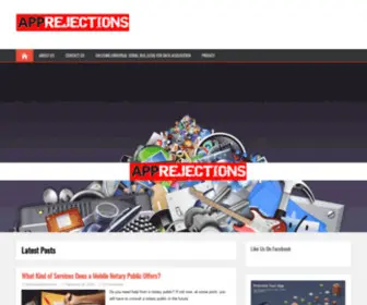 Apprejections.com(App Rejection) Screenshot