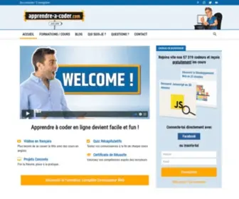 Apprendre-A-Coder.com(Apprendre) Screenshot