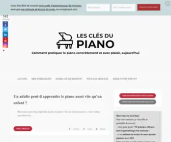 Apprendre-A-Jouer-DU-Piano.com(Apprendre à jouer du piano) Screenshot