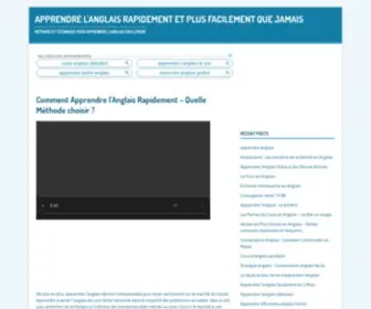 Apprendre-Anglais-Facile.com(Apprendre l'Anglais Rapidement et Plus Facilement que Jamais) Screenshot