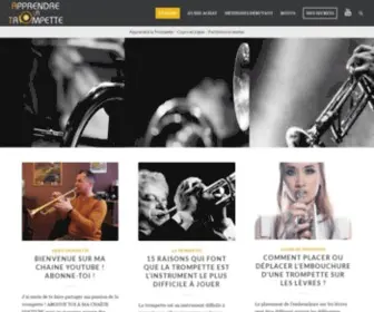 Apprendre-LA-Trompette.fr(Apprendre la Trompette) Screenshot