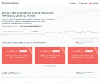 Apprendre-Laravel.fr(Apprendre Laravel) Screenshot