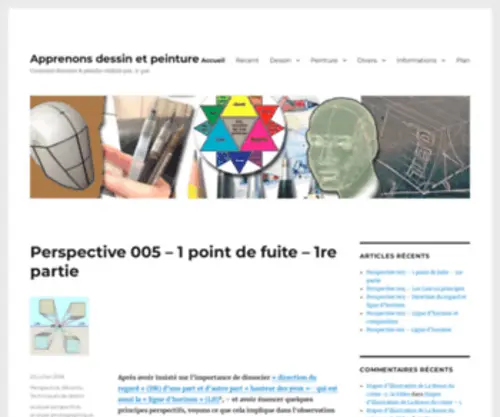Apprenons-Dessin-ET-Peinture.fr(Apprendre) Screenshot