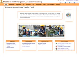 Apprenticeship.gov.in(DGET MIS) Screenshot