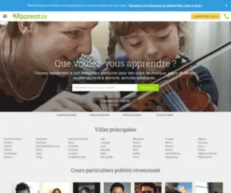 Apprentus.fr(Apprentus) Screenshot