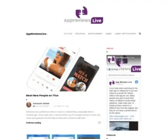 Appreviews.live(Lively Reviews for Mobile Apps) Screenshot