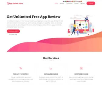 Appreviewstore.com(App Review Store) Screenshot