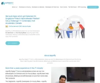 Appriffy.com(Appriffy-Digital IT Hub) Screenshot