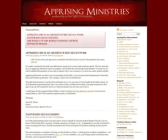 Apprising.org(Apprising Ministries) Screenshot