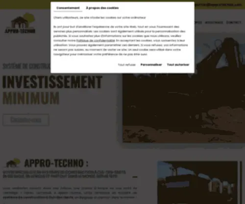 Appro-Techno.be(Appro Techno) Screenshot