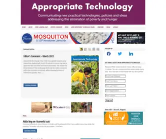 Appropriate-Technology.com(Appropriate Technology Magazine) Screenshot