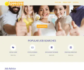 Approvecareers.net(Approve Careers) Screenshot