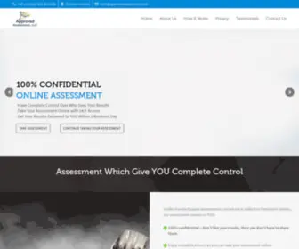 Approvedassessments.com(Approved Assessments returns the power to you. Our assessment) Screenshot