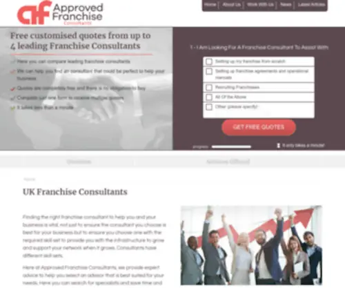 Approvedfranchiseconsultants.com(Approvedfranchiseconsultants) Screenshot