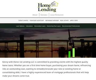 Approvedinflorida.com(Home 1st Lending LLC) Screenshot