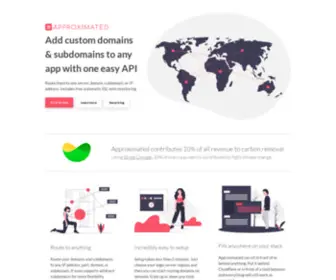Approximated.app(The API for custom domains & subdomains) Screenshot