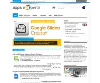 APPS-Experts.de(Der Google Blog) Screenshot