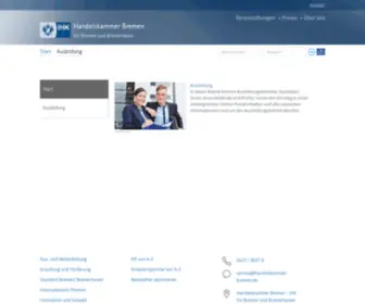 APPS-Handelskammer-Bremen.de(Handelskammer Bremen) Screenshot