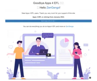 APPS4Efl.com(Apps 4 EFL is a Web) Screenshot