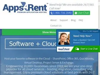 APPS4Rent.com(Cloud Hosting) Screenshot