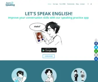 APPS4Speaking.com(APPS4Speaking) Screenshot