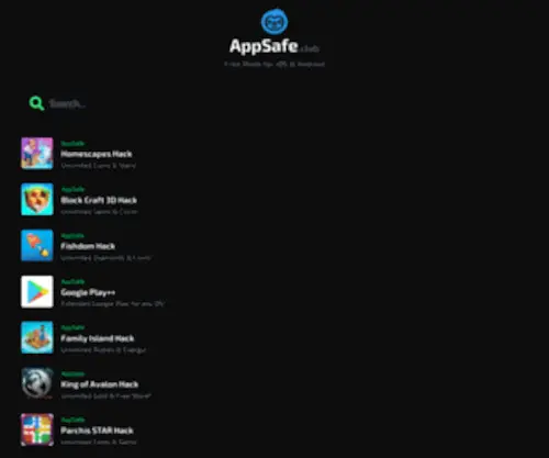Appsafe.club(IOS & Android Tweaks) Screenshot